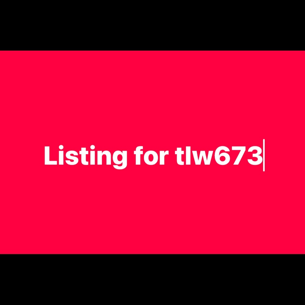 listing for @tlw673.
